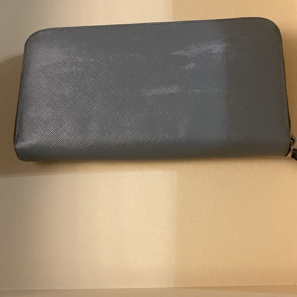 Prada Gray Long Wallet - comes with COA card - Picture 3 of 11